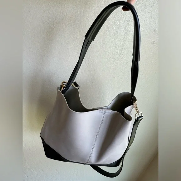 Colab leather purse with interior removable compartment - Picture 3 of 6